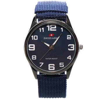 Swiss Army SA Jam Tangan Pria - Biru  