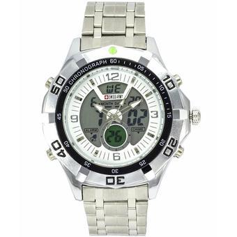 Swiss Army SA Jam Tangan Pria - Silver  