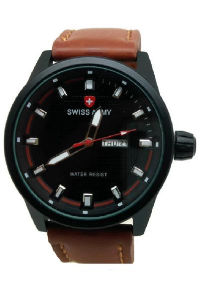 Swiss Army SA7415 Jam Tangan Pria Coklat Muda