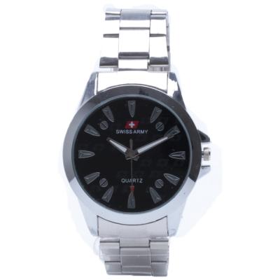 Swiss Army SAX 1086 Jam Tangan Analog Pria - Silver