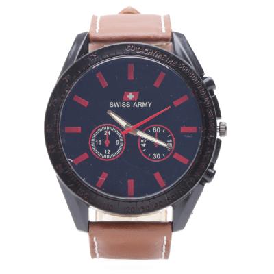 Swiss Army SAX 1091 Jam Tangan Analog Pria - Cokelat