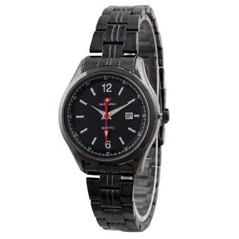 Swiss Army Women Fashion Jam Tangan Wanita - Stainless - Hitam - SA 1137 FB  