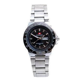 Swiss Army Women's - Jam Tangan Wanita - SA 3110 L Body Silver - Stainless Steel  