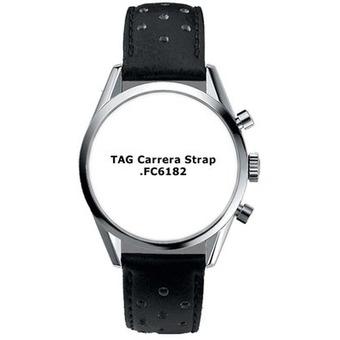 Tag Heuer Carrera New Original Manufacturer Leather Strap FC6205 Watch (Intl)  