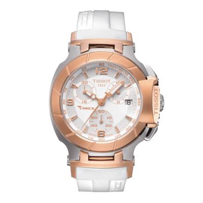 Tissot T-Sport T-Race Chronograph Lady T048.217.27.017.00 Jam Tangan Wanita - Putih