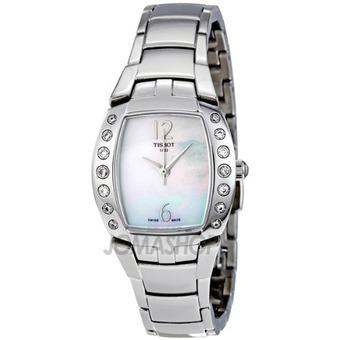 Tissot Womens T0533106111200 White Mother-Of-Pearl Dial Femini T Watch (Intl)  