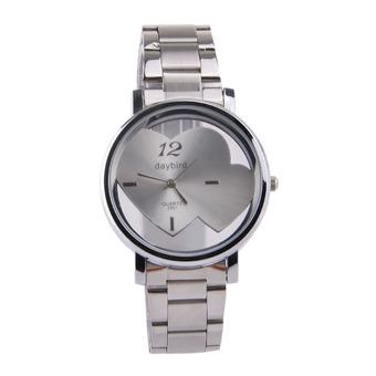 Vanki Stainless Steel Quartz Wrist Watch - Silver 1 x LR626 (Intl)  