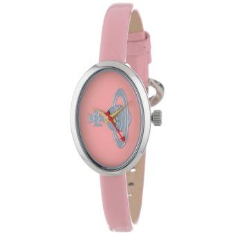 Vivienne Westwood Womens VV019LPK Medal Swiss Quartz Light Pink Leather Strap Watch (Intl)  