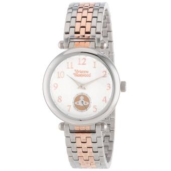 Vivienne Westwood Womens VV051SLTT Primrose Two Tone Stainless Steel Swiss Quartz Watch (Intl)  