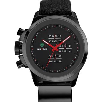 WEIDE M2035 Jam Tangan Pria Fashion - Hitam  