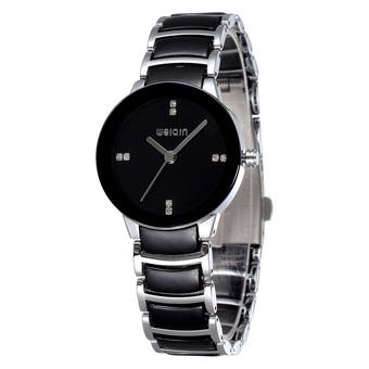 WEIQIN Women Casual Fashion Watches Steel Strip Black Black 507904  