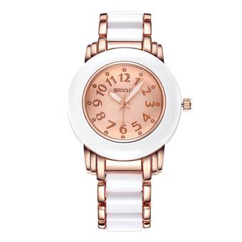 WEIQIN Women Dress Watches Big Round Dial Fashion Casual Ladies Watch Analog Quartz Wristwatches (Intl)  