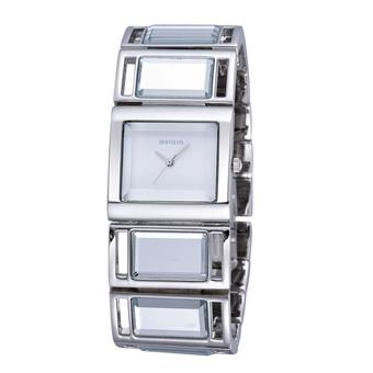 WEIQIN Women Fashion Casual Watches Steel Strip Silver White 263004  