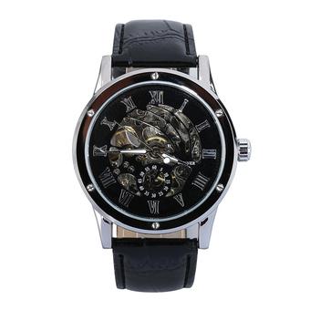 WINNER Unisex Hand-Wind Up Mechanical Casual Wrist Watch (Intl)  