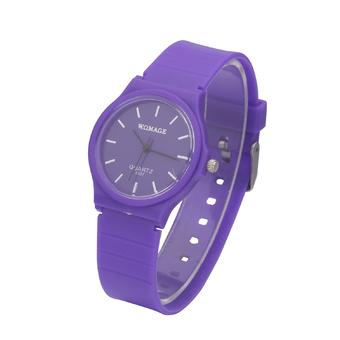 WOMAGE 1307 Fashionable Analog Quartz Wrist Watch (Purple)  