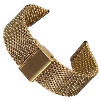 Watch Strap Shark Mesh Chainmail STAINLESS STEEL Mens Band Bracelet 18/20/22mm (Intl)  