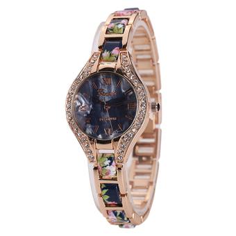 Women Bracelet Watch Fashion Crystal Quartz Dress Alloy Watches NO.3 (Intl)  