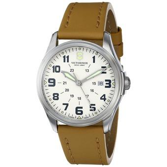 Women Watches Victorinox INFANTRY VINTMIDSIZE BEIGE DIAL TAN LEA (Intl)  