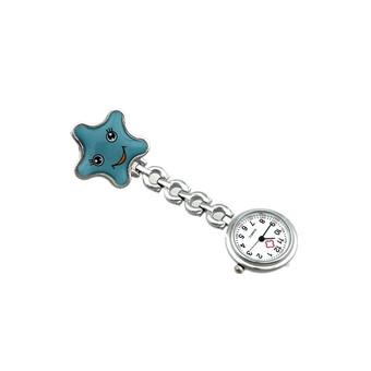 Women's Blue Pendant Hanging Watch  