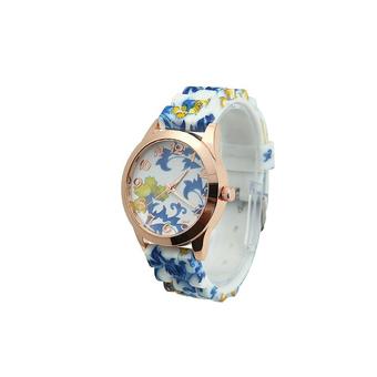 Women's Blue Silicone Band Strap Watch 60BL022 - Intl  