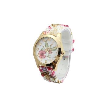 Women's Pink Silicone Band Strap Watch 60BL022 - Intl  