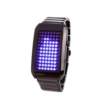 ZHENGQI Men's Cool Lava LED Luminous Watch (Black)(INTL)  