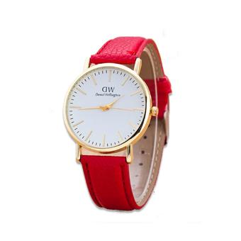 ZHENGQI Women's Fashion Casual Wristwatches(Red)(INTL)  