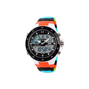 ZUNCLE SKMEI Women/Men Waterproof Outdoor Sports Noctilucent Watch (Multicolor)  