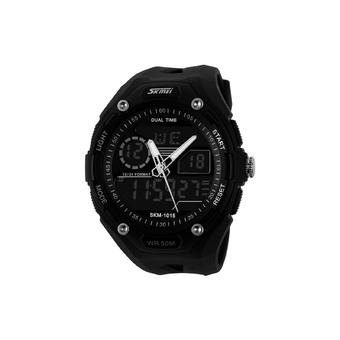 ZUNCLE SKMEI Women/Men Waterproof Outdoor Sports Noctilucent Watch (Black)  